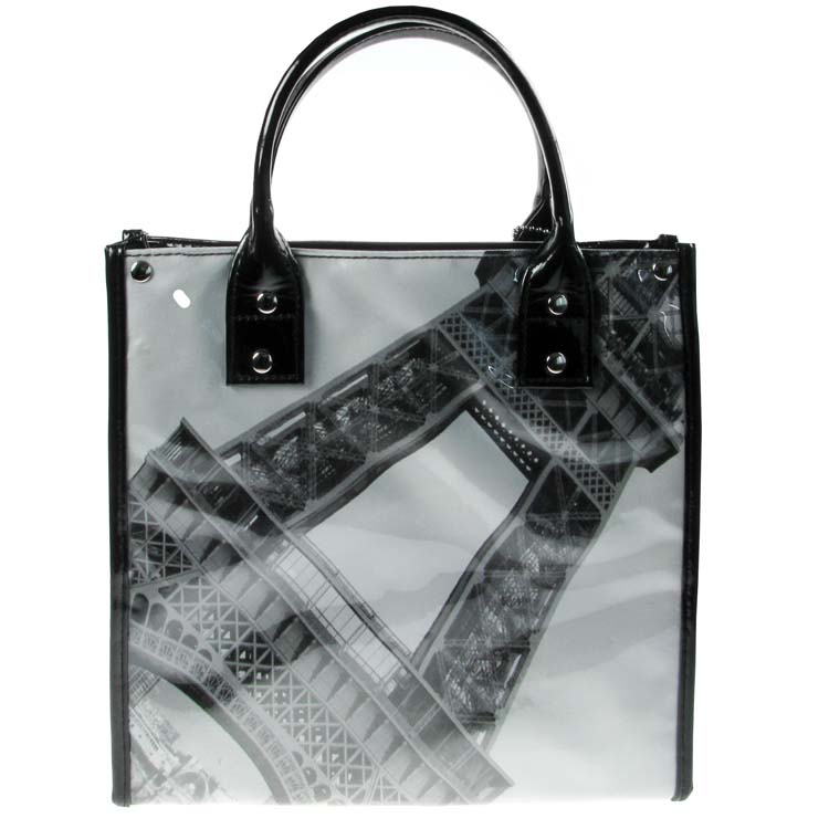 Paris Design Lunch Tote Bag Insulated Paris Design Lunch Tote Bag Insulated