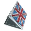 Union Jack Square Compact Mirror