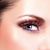 Multicolour False Eyelashes Flared Long