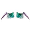 Green Spotted Feather False Eyelashes