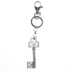 Crystal Key Bag Charm