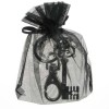 Crystal Key Bag Charm