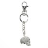 Crystal Skull Bag Charm