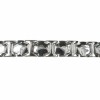 Magnetic Alloy High Polish Silver Bracelet