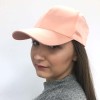 Baby Pink Satin Cap