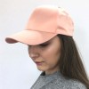 Baby Pink Satin Cap