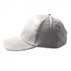 Grey Suede Cap