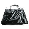 Black Lunch Tote Bag Insulated