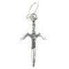 Alchemy Gothic Crystal Dagger Earring