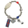 Union Jack Charm Bracelet