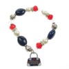 Union Jack Bag Charm Bracelet