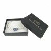 Forget-Me-Not Oval Silver Bangle