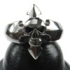 Kool Katana Skull and Cross Steel Ring