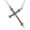 Alchemy Gothic Croix Sinestre Pendant and Chain