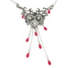 Alchemy Gothic Bleeding Heart Pendant and Chain