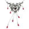 Alchemy Gothic Bleeding Heart Pendant and Chain