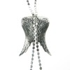 Alchemy Gothic Angel Heart Pendant and Chain