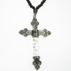 Alchemy Gothic St Teresas Sacramental Vial Pendant and Black Bead Necklace
