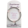 Rose Quartz Sentiment Bracelet - Love is Forever