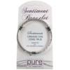 Hematite Sentiment Bracelet - Dreams Can Come True