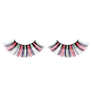 Multicolour False Eyelashes Flared Long