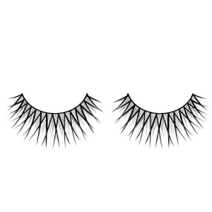 Black False Eyelashes CrissCross Glamour