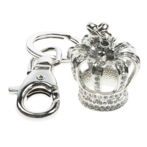 Crystal Crown Bag Charm