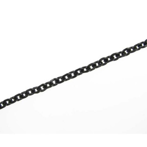 Cable Chain Bevel Cut Black Steel