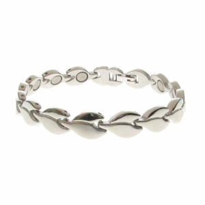 Magnetic Alloy Coffee Bean Bracelet