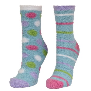 Oddsocks Fluffy Cosy Designs 2 Sock Pack