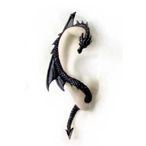 Alchemy Gothic The Dragons Lure Ear Cuff Limited Edition