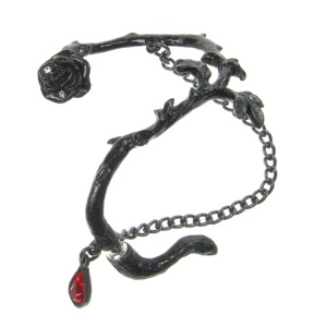 Alchemy Gothic Rose of Passion Ear Cuff