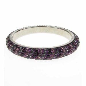 Amethyst Crystal Bangle