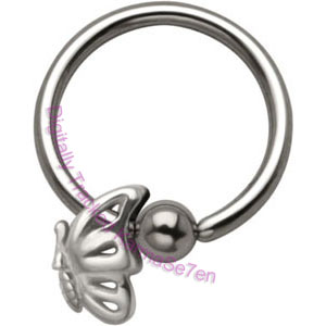 Butterfly - Silver Charm BCR