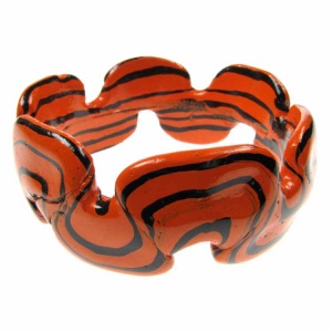 Red and Black Fashion Bangle