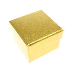 Gloss Gold Ring Box