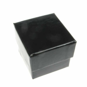 Gloss Black Ring Box