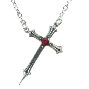 Alchemy Gothic Croix Sinestre Pendant and Chain