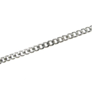 Flat Curb Chain Stainless Steel