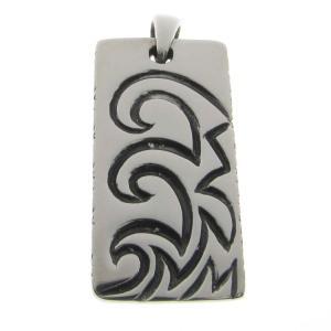 Engraved Stainless Steel Dog Tag