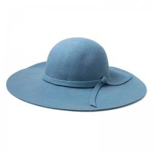 Dusky Blue Floppy Fedora