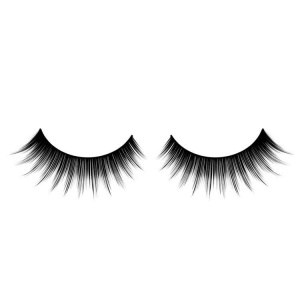 Black False Eyelashes Zig Zag Full