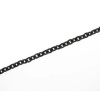 Cable Chain Bevel Cut Black Steel