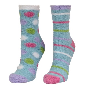 Oddsocks Fluffy Cosy Designs 2 Sock Pack