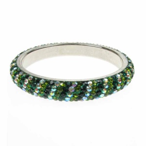 Sea Green Crystal Bangle