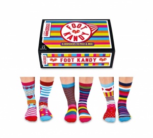 Oddsocks Foot Kandy 6 Sock Pack