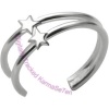 Double Stars Fake Ear Cuff