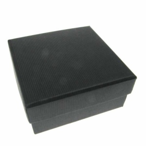 Ribbed Black Large Box