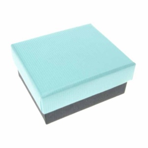 Turquoise and Black Small Box