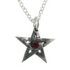 Alchemy Gothic Crystal Pentagram Pendant and Chain